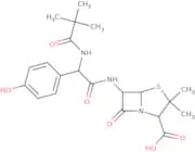N-(2,2,Dimethyl-1-oxopropyl)-amoxicillin potassium salt