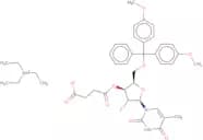 1-(2'-Deoxy-5'-O-DMT-2'-fluoro-b-D-arabinofuranosyl)thymine 3'-O-succinate triethylammonium salt