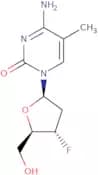 2',3'-Dideoxy-3'-fluoro-5-methylcytidine
