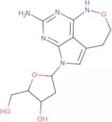 2-(2-Deoxy-b-D-ribofuranosyl)-2,3,8,9-tetrahydro-7-oxa-2,3,5,6-tetraazabenz[cd]azulen-4-amine