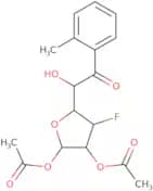1,2-Di-O-acetyl-3-deoxy-3-fluoro-5-O-toluoyl-a-D-ribofuranose