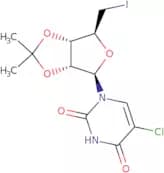 5'-Deoxy-5'-iodo-2',3'-O-isopropylidene-5-chlorouridine