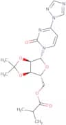 5'-O-Isobutyryl-2',3'-O-isopropylidene-N4-triazolylcytidine