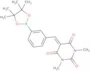 1,3-Dimethyl-5-[3-(4,4,5,5-tetramethyl-[1,3,2]dioxaborolan-2-yl)-benzylidene]-pyrimidine-2,4,6-tri…