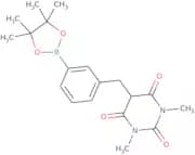 1,3-Dimethyl-5-[3-(4,4,5,5-tetramethyl-[1,3,2]dioxaborolan-2-yl)-benzyl]-pyrimidine-2,4,6-trione