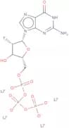 2'-Deoxy-2'-fluoroguanosine-5'-triphosphate lithium salt - 100mM aqueous solution