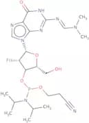 2'-Deoxy-N2-DMF-5'-DMT-2'-fluoroguanosine 3'-CE phosphoramidite
