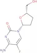 2’,3’-Dideoxy-5-fluorocytidine