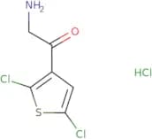 2-Amino-1-(2,5-dichlorothiophen-3-yl)ethan-1-one hydrochloride
