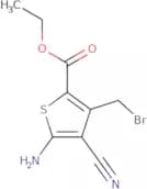 Ethyl 5-amino-3-(bromomethyl)-4-cyanothiophene-2-carboxylate