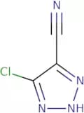 5-Chloro-1H-[1,2,3]triazole-4-carbonitrile