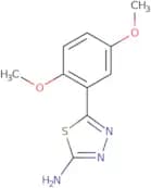 5-(2,5-Dimethoxyphenyl)-1,3,4-thiadiazol-2-amine