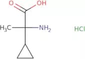 2-Amino-2-cyclopropylpropanoic acid HCl