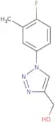 [1-(4-Fluoro-3-methylphenyl)-1H-1,2,3-triazol-4-yl]methanol