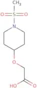 2-[(1-Methanesulfonylpiperidin-4-yl)oxy]acetic acid