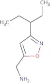 [3-(Pentan-3-yl)-1,2-oxazol-5-yl]methanamine