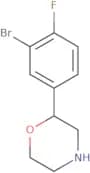 2-(3-Bromo-4-fluorophenyl)morpholine