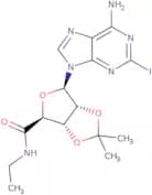 5'-Ethylcarboxamido-2-iodo-2',3'-O-isopropylideneadenosine