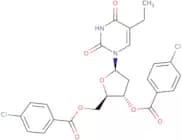 5-Ethyl-3',5'-bis-(p-chlorobenzoyl)-2'-deoxyuridine