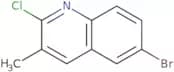 6-Bromo-2-chloro-3-methylquinoline