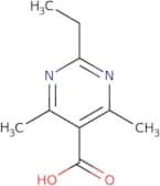 2-Ethyl-4,6-dimethylpyrimidine-5-carboxylic acid
