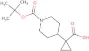 1-{1-[(tert-butoxy)carbonyl]piperidin-4-yl}cyclopropane-1-carboxylic acid