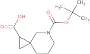 5-[(tert-butoxy)carbonyl]-5-azaspiro[2.5]octane-1-carboxylic acid