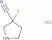 3-Fluoropyrrolidine-3-carbonitrile hydrochloride