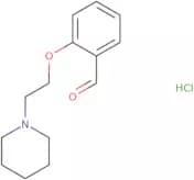2-[2-(1-Piperidinyl)ethoxy]benzaldehyde hydrochloride