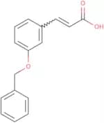 (E)-3-(3-(Benzyloxy)phenyl)acrylic acid