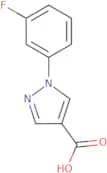 1-(3-Fluorophenyl)-1H-pyrazole-4-carboxylic acid