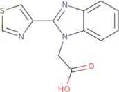 [2-(1,3-Thiazol-4-yl)-1h-benzimidazol-1-yl]acetic acid