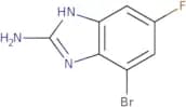 2-Amino-4-bromo-6-fluoro-1H-benzimidazole