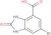 6-Bromo-2-oxo-2,3-dihydro-1H-1,3-benzodiazole-4-carboxylic acid