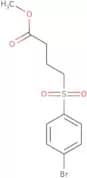 Methyl 4-(4-bromobenzenesulfonyl)butanoate