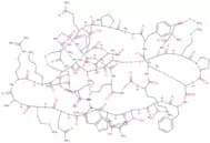 Chlorotoxin from Leiurus quinquestriatus (north Africa)