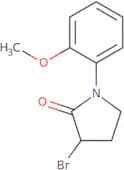 3-Bromo-1-(2-methoxyphenyl)pyrrolidin-2-one