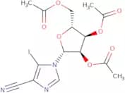 5-Iodo-1-(2',3',5'-tri-O-acetyl-b-D-ribofuranosyl)-imidazo-4-carbonitrile
