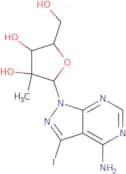3-Iodo-1-(2-C-methyl-b-D-ribofuranosyl)-1H-pyrazolo[3,4-d]pyrimidin-4-amine,