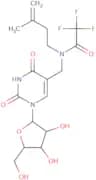 5-(N-Isopentenyl-N-trifluoroacetyl)aminomethyluridine