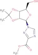 1-[2,3-O-Isopropylidene-b-D-ribofuranosyl]-1,2,4-triazole-3-carboxylic acid methyl ester