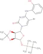 5-Bromo-5'-O-tert-butyldimethylsilyl-N4-(2-hydroxyphenyl)-2',3'-O-isopropylidenecytidine
