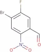4-Bromo-5-fluoro-2-nitrobenzaldehyde