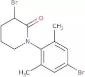 3-Bromo-1-(4-bromo-2,6-dimethylphenyl)piperidin-2-one