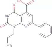 2,4-Dioxo-7-phenyl-1-propyl-1H,2H,3H,4H-pyrido[2,3-d]pyrimidine-5-carboxylic acid