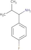 1-(4-Fluoro-phenyl)-2-methyl-propylamine
