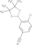 2-Chloro-5-cyanophenyl boronic acid pinacol ester