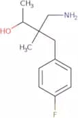 4-Amino-3-[(4-fluorophenyl)methyl]-3-methylbutan-2-ol