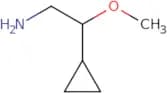 2-Cyclopropyl-2-methoxyethan-1-amine