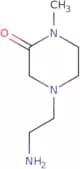 4-(2-Aminoethyl)-1-methylpiperazin-2-one